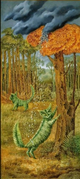 La danza de los gatos en el universo de Remedios Varo. By: Yarime Lobo Baute