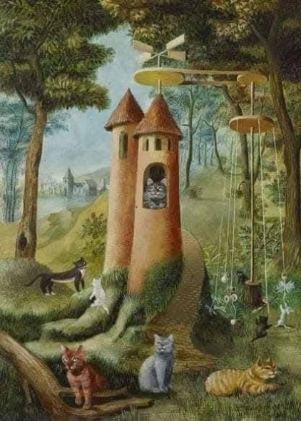 La danza de los gatos en el universo de Remedios Varo. By: Yarime Lobo Baute