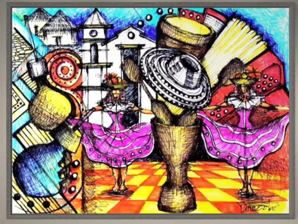 Yarimé Lobo Baute: Un estallido de color y magia vallenata