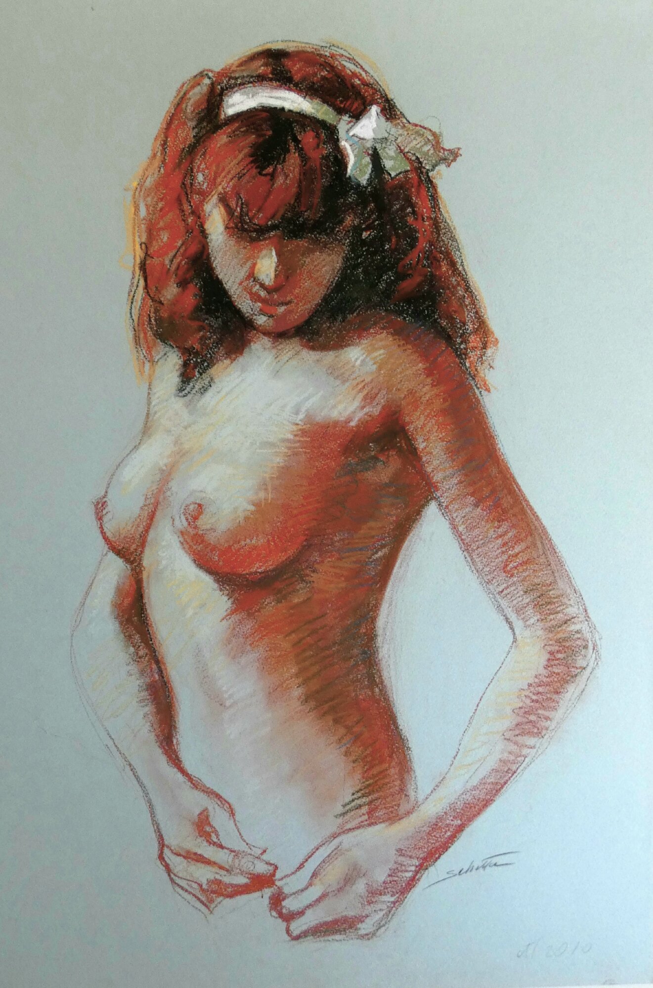 Studio di nudo  (archivio :Sc010-1)