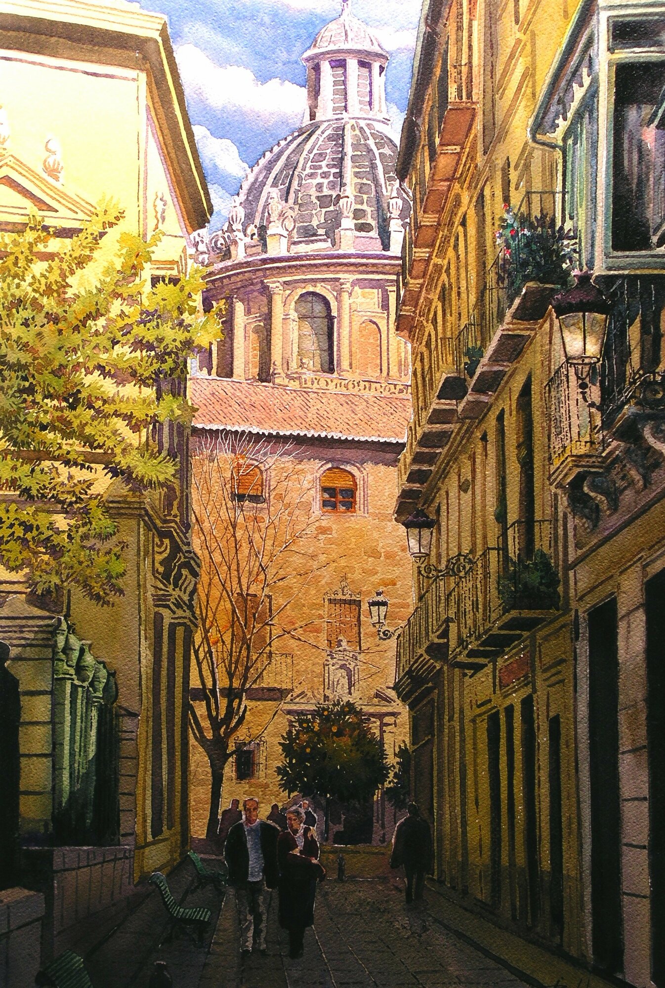"Calle escuelas"