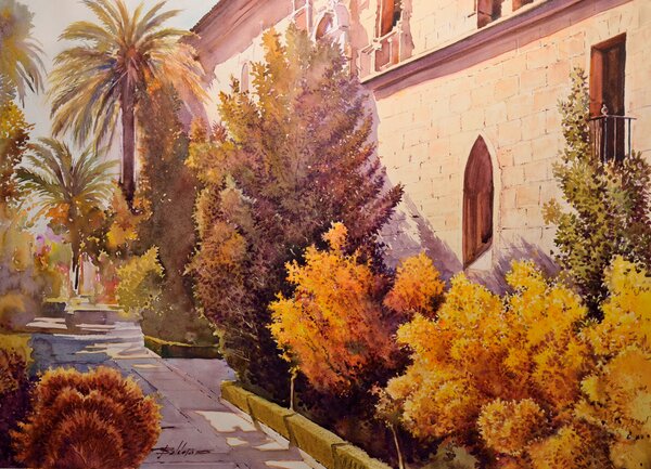 "Otoño en el Hospital Real"