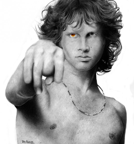 Jim Morrison (light my fire) .