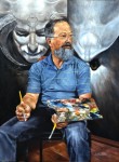 <a href='https://www.artistasdelatierra.com/obra/145446-El-maestro-y-sus-obras.html'>El maestro y sus obras » Di Carvalho <br />+ más información</a>