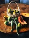 <a href='https://www.artistasdelatierra.com/obra/145929-1-Cesta-con-frutas%C3%B3leo-lienzo70x902006.html'>1. Cesta con frutas.óleo-lienzo70x90.2006 » Miguel Enrique Vizoso Consuegra<br />+ más información</a>