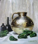 <a href='https://www.artistasdelatierra.com/obra/146594-Bodegon-con-pimientos-verdes.html'>Bodegon con pimientos verdes » Isabel Castañeda<br />+ más información</a>