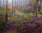 <a href='https://www.artistasdelatierra.com/obra/147604-bosque-con-flores-lilas.html'>bosque con flores lilas » nuria candau vidal<br />+ más información</a>