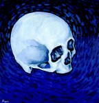 <a href='https://www.artistasdelatierra.com/obra/148249-Cr%C3%A1neo-en-Azul.html'>Cráneo en Azul » Marcelo Pincay<br />+ Más información</a>