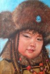 <a href='https://www.artistasdelatierra.com/obra/148669-Ni%C3%B1a-de-Mongolia.html'>Niña de Mongolia » Beatriz Elena Hoyos H<br />+ más información</a>