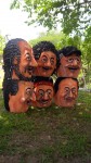 mascarones caricaturescos