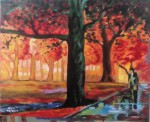 <a href='https://www.artistasdelatierra.com/obra/152213-Atardecer-en-el-parque.html'>Atardecer en el parque » Francisco  Rey Parra<br />+ más información</a>