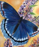 <a href='https://www.artistasdelatierra.com/obra/154671-Mariposa-azul.html'>Mariposa azul » Idelmar Pérez<br />+ más información</a>