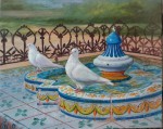 <a href='https://www.artistasdelatierra.com/obra/154738-Fuente-del-parque-de-maria-luisa.html'>Fuente del parque de maria luisa » Rodolfo  Regaño<br />+ más información</a>