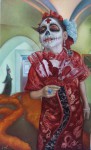 <a href='https://www.artistasdelatierra.com/obra/154890-Catrina-con-Abanico%2C-Asendente-feniz-y-dragon.html'>Catrina con Abanico, Asendente feniz y dragon » DAVID ZEM<br />+ más información</a>