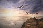 <a href='https://www.artistasdelatierra.com/obra/155885-Gaviotas.html'>Gaviotas » Herminia Delgado Núñez<br />+ más información</a>