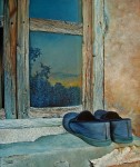 <a href='https://www.artistasdelatierra.com/obra/19091-Ventana-con-zapatillas.html'>Ventana con zapatillas » Isabel de Frías Roldán<br />+ más información</a>