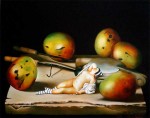 <a href='https://www.artistasdelatierra.com/obra/47105-Bodeg%C3%B3n-con-mangos-IX.html'>Bodegón con mangos IX » José Luis  Hernández Castillo<br />+ más información</a>